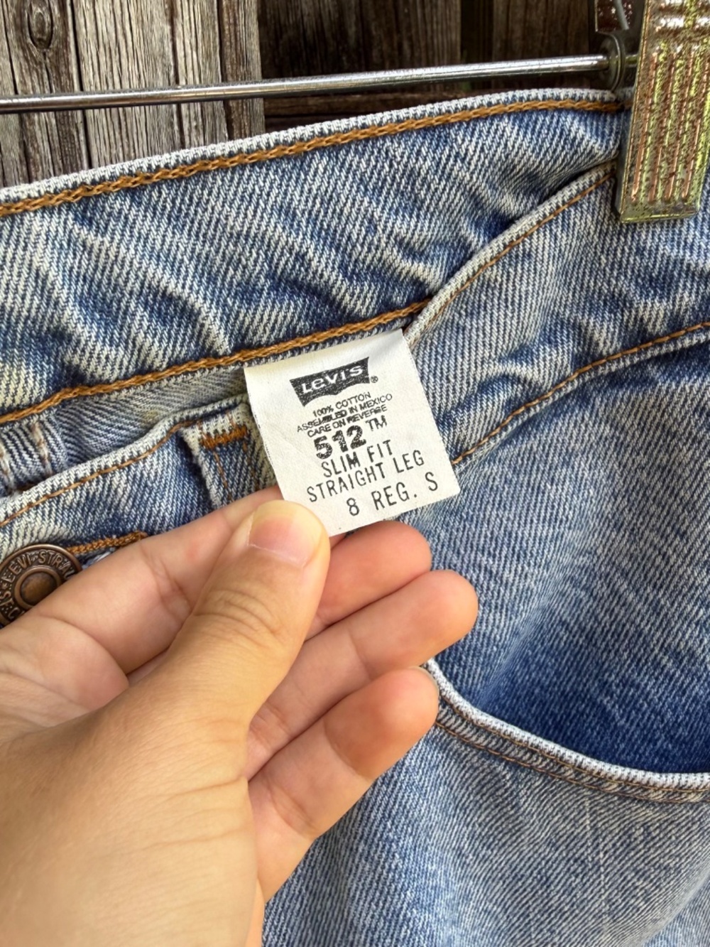 Vintage Levis 512 Jeans - Picture 3 of 4